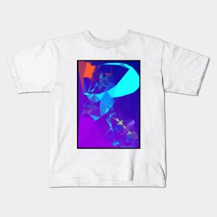 Chasing waves splash abstract Kids T-Shirt